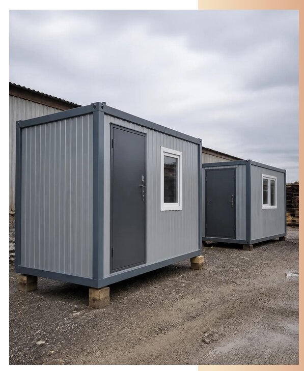 Металлические бытовки в Темрюке по цене от 123516 р. | БытовкаПрофи-Тмр